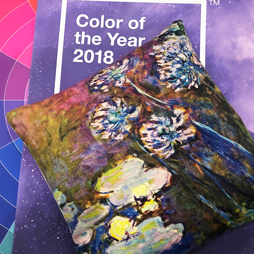 4113113 Арт-подушка «Агапантус» Object Desire  - Вид №2