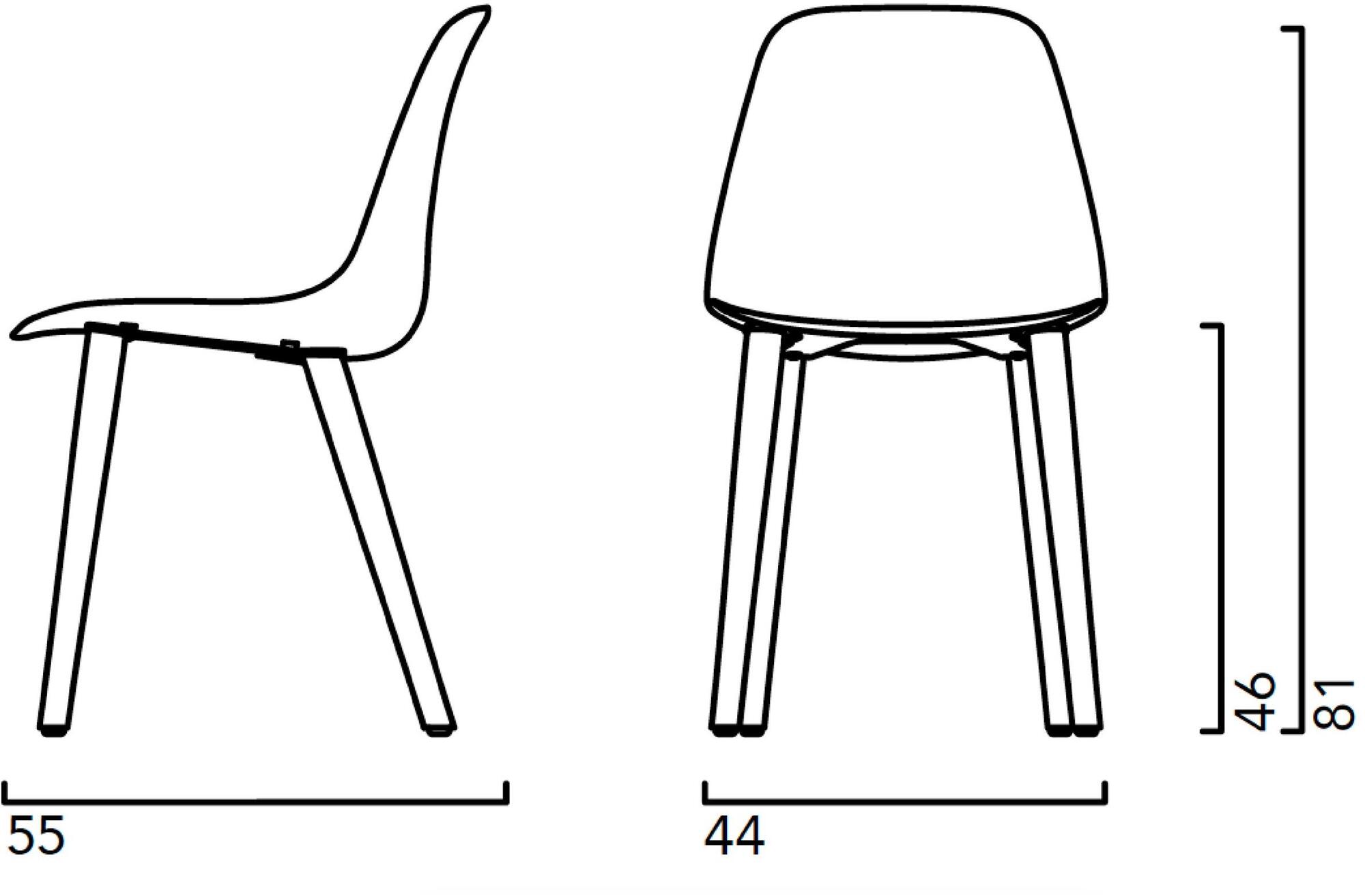 Crassevig Стул полипропиленовый Pola sun-id-1439198 - Вид №16