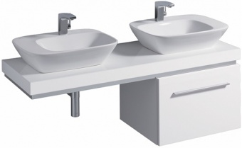 121650000 Подвесная раковина настенная прямоугольная Keramag  - Вид №1