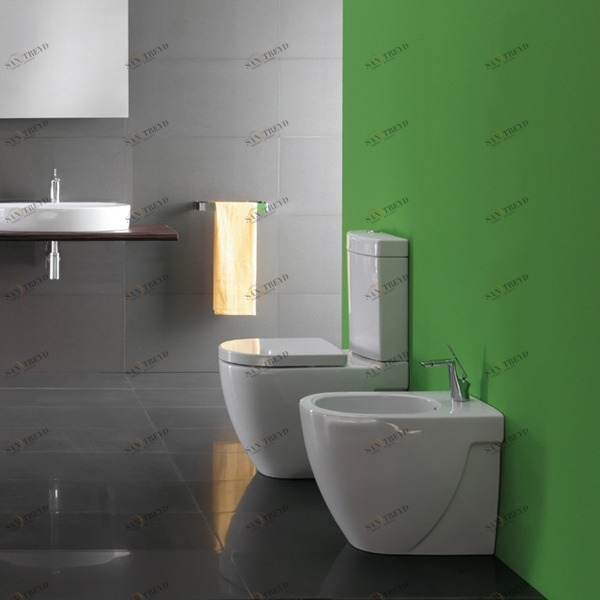 04NI12NI Компакт унитаз с бачком Белый Olympia Ceramica NICOLE Италия