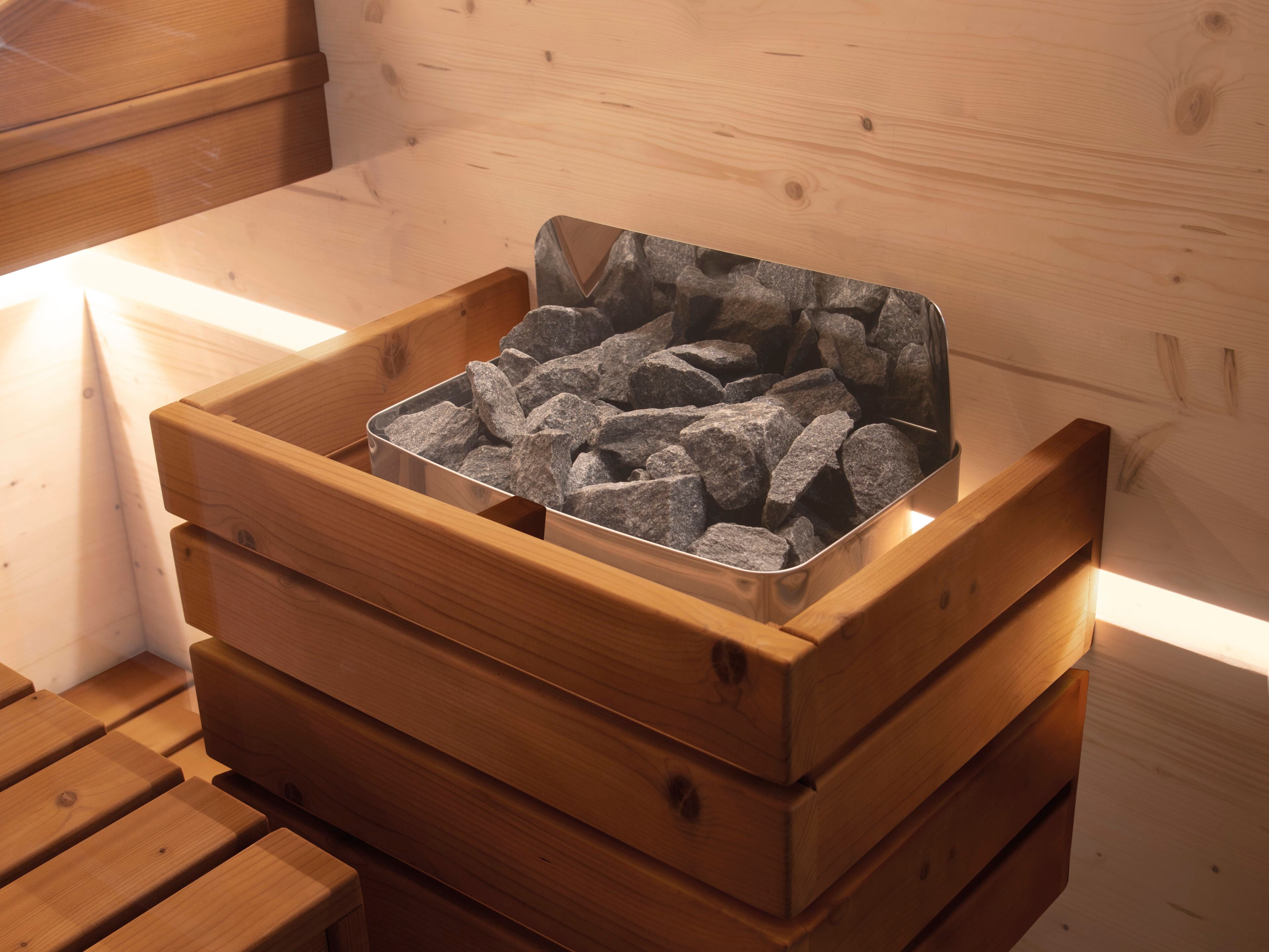 Сауна из дерева и стекла Gruppo Treesse AURA ARCH-00033507 - Вид №3