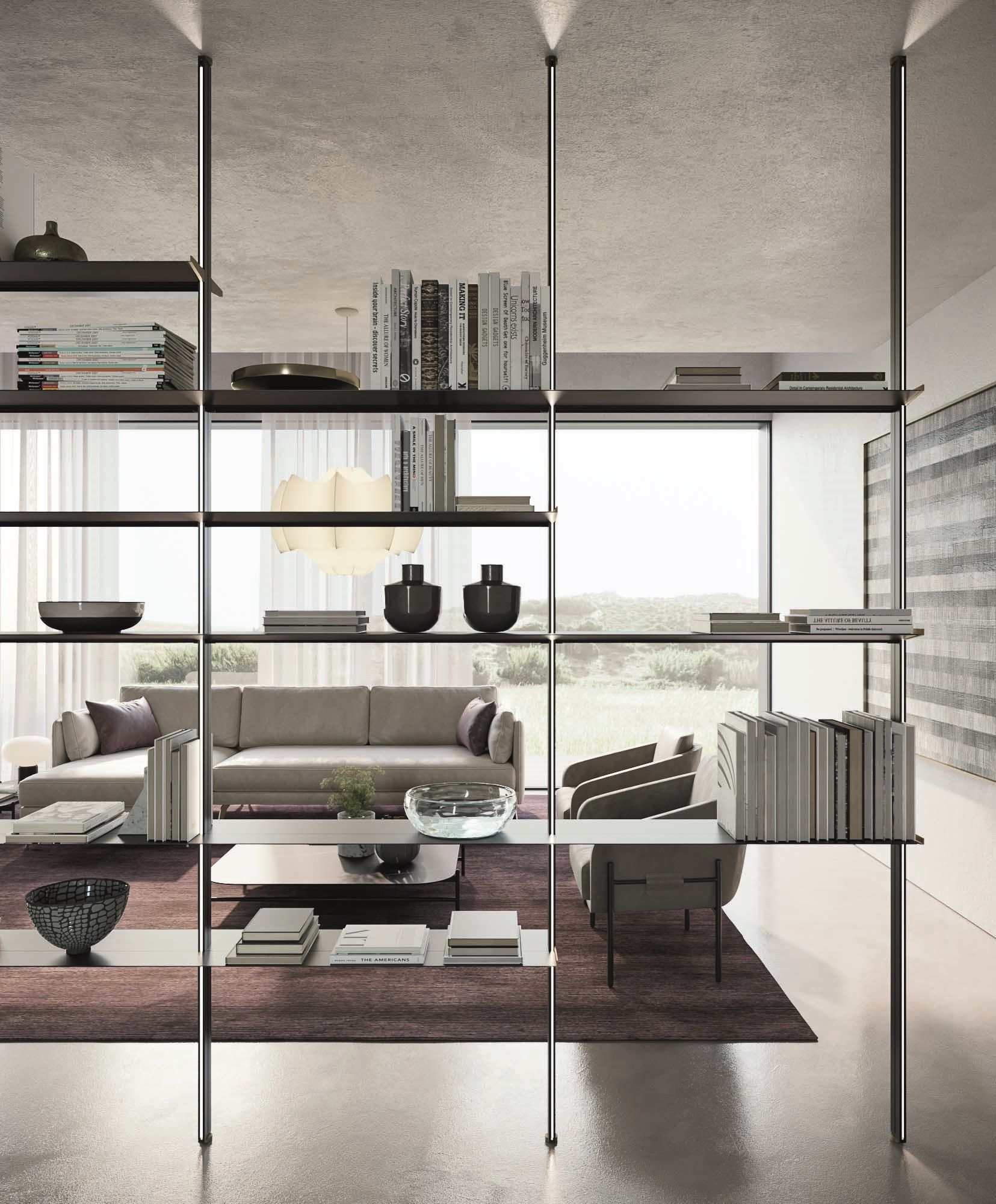 Книжный шкаф из металла Dall'Agnese BAMBOO ARCH-00049701 - Вид №2