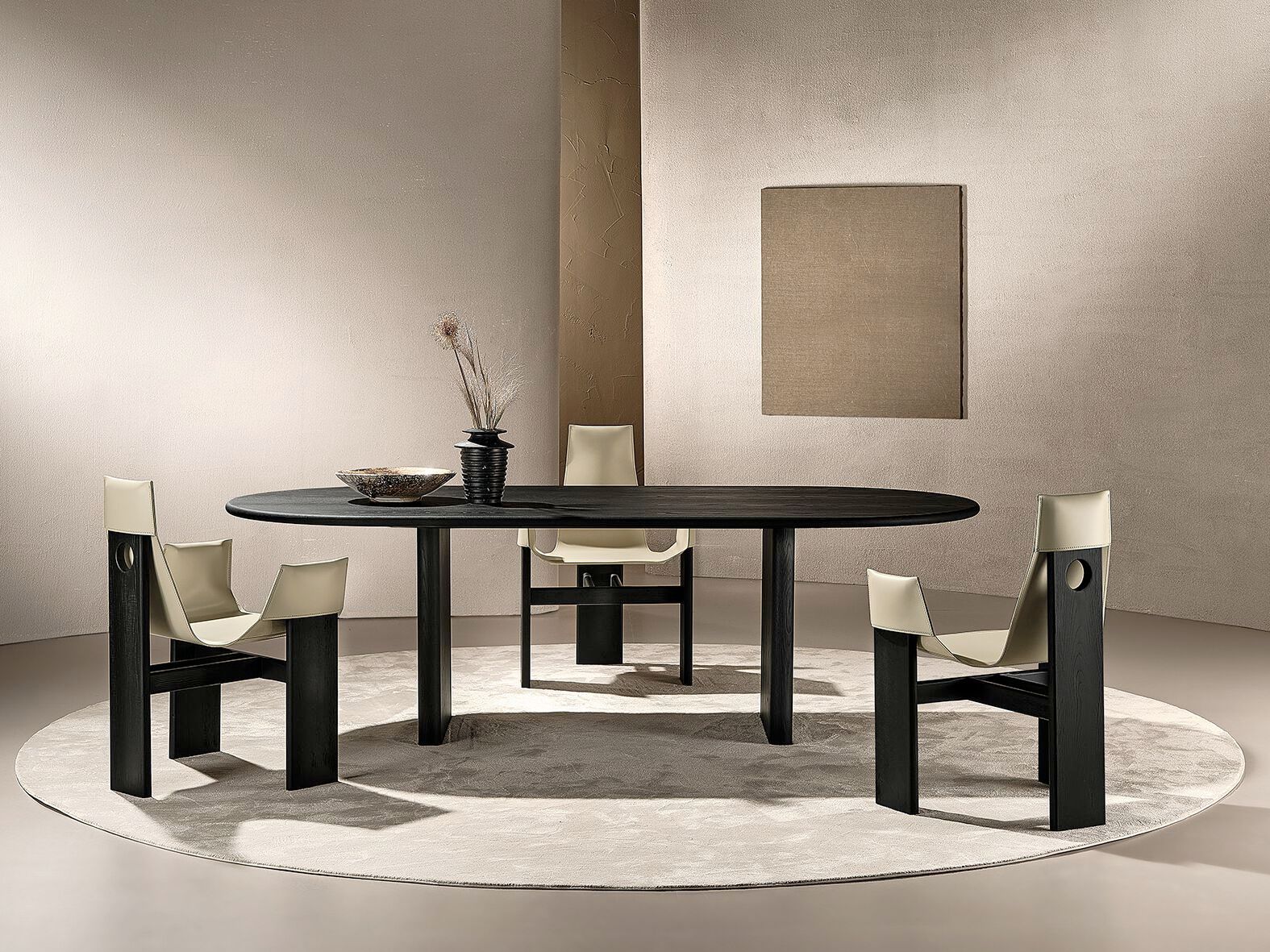 Овальный обеденный стол Naturedesign Главная ARCH-00063869