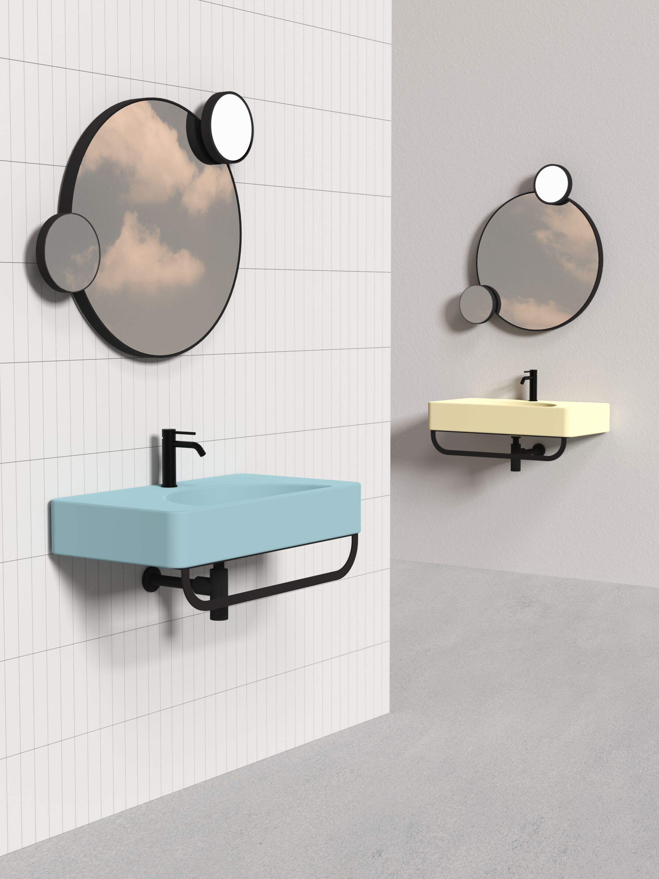 Зеркало со встроенным настенным освещением Alice Ceramica Lunaris ARCH-00034897 - Вид №7