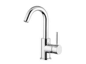 Смеситель для раковины из хромированной латуни