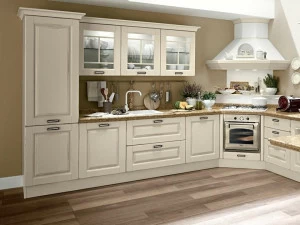 Cucine Lube Деревянная кухня с ручками Laura 06