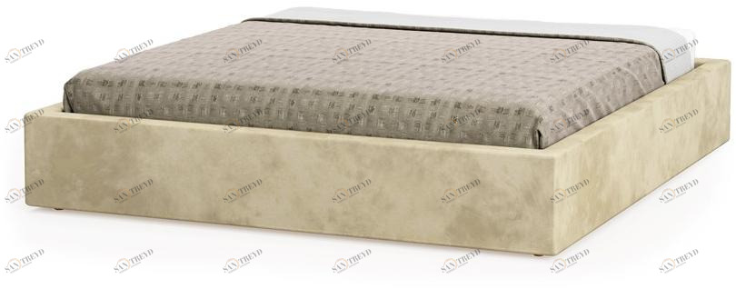 DWFI Двуспальная кровать из алькантары®  00002544 