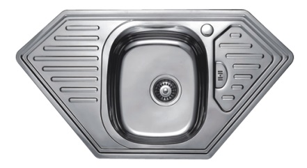HB5095 Кухонная мойка , полированная сталь Haiba 