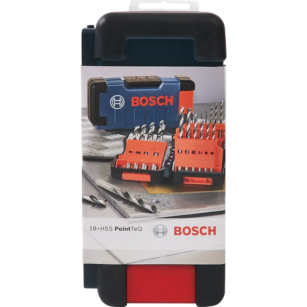 Набор свёрл по металлу HSS Bosch PointTeQ 2608577350, 18 шт BOSCH PROFESSIONAL STLM-2207573 - Вид №2
