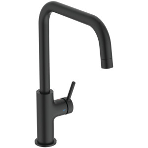 Однорычажный кухонный смеситель с поворотным изливом