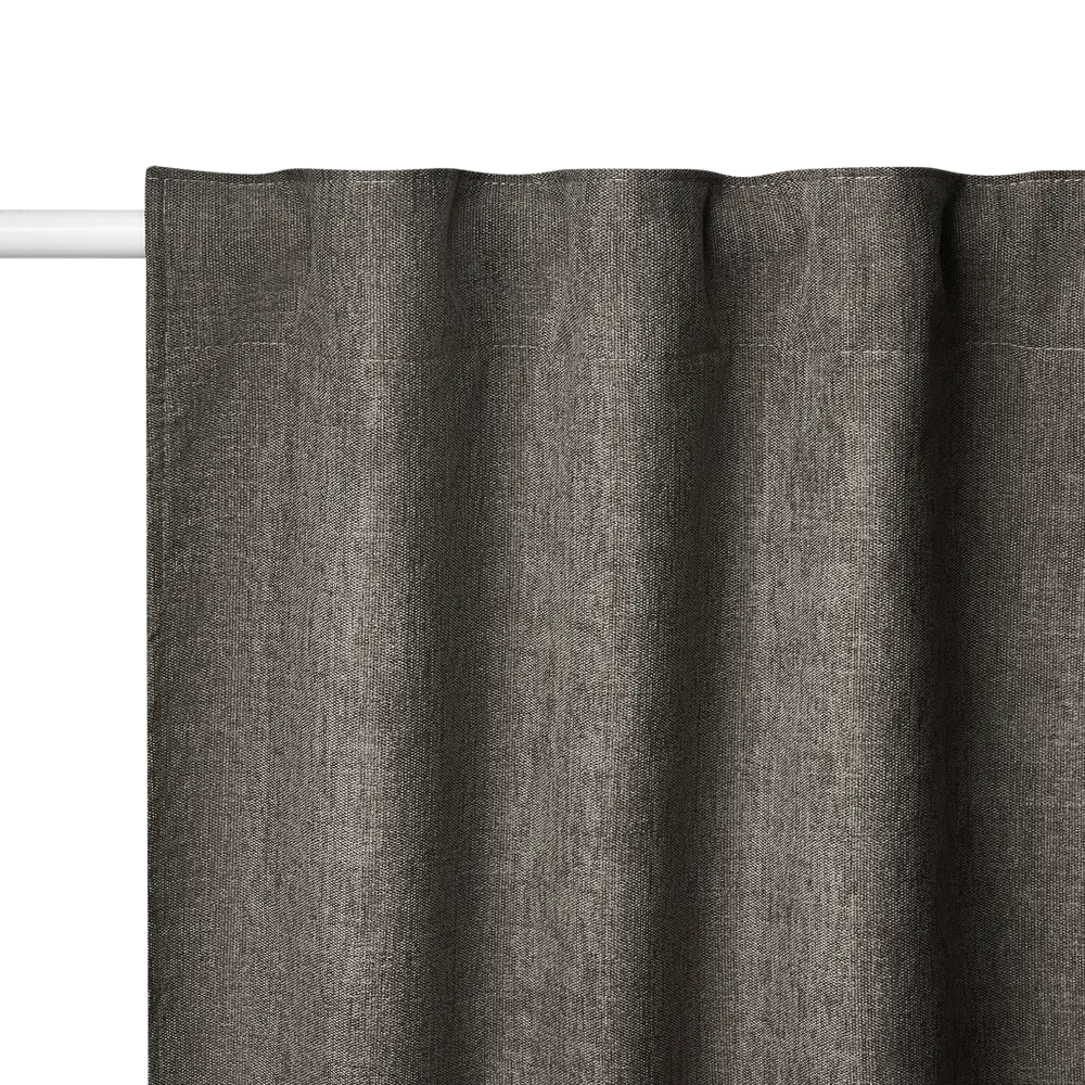 Штора на ленте со скрытыми петлями блэкаут KREAFORTA Sawan 150x300 см цвет коричневый 89431710 STLM-2204283  - Вид №7