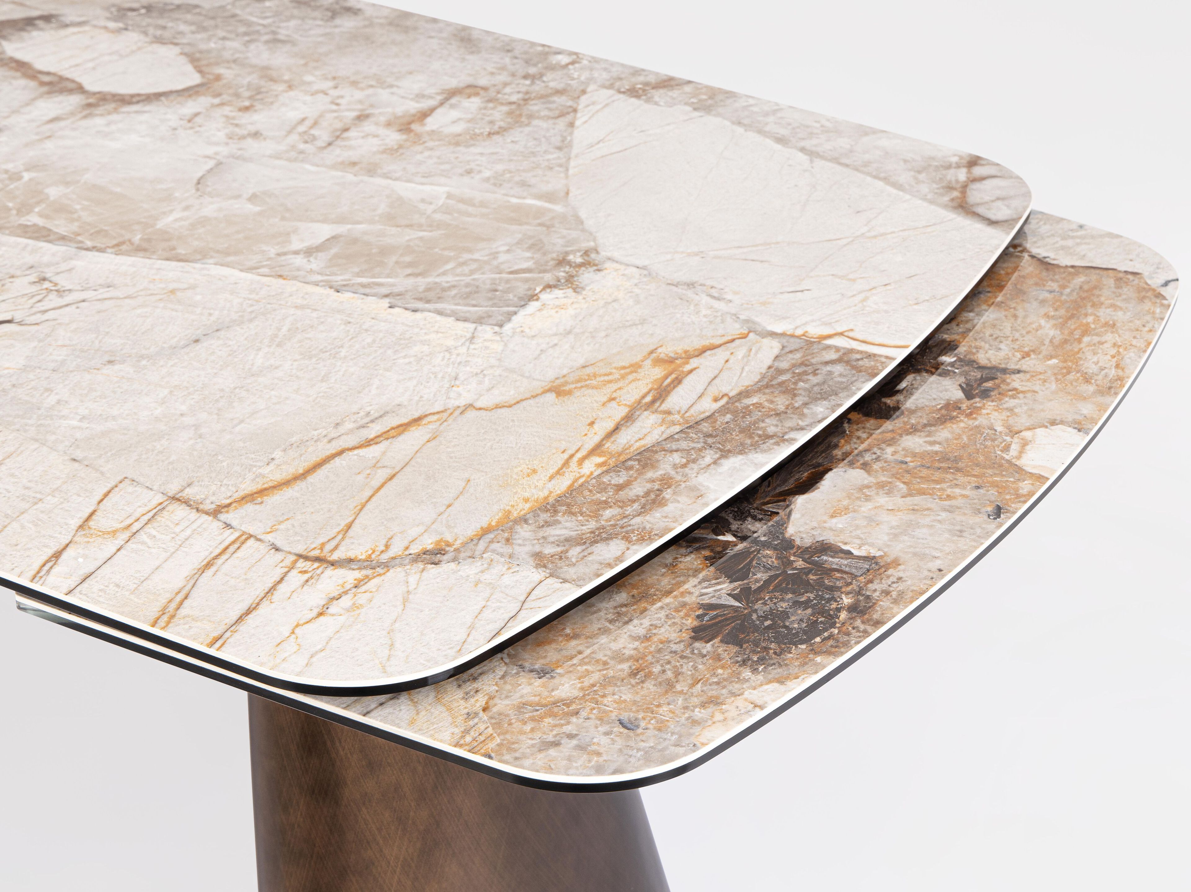 Выдвижной прямоугольный обеденный стол BIZZOTTO Patagonia ARCH-00031097 - Вид №5