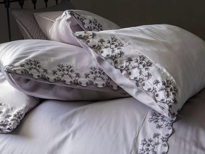 Alexandre Turpault Наволочка, вышитая из хлопка с цветочными мотивами Rhapsody sun-id-1512418 - Вид №5