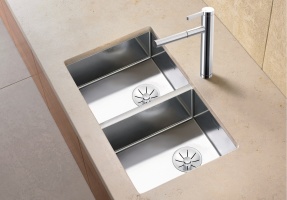 521618 Кухонная мойка Blanco Claron 400/400-U  Blanco Claron