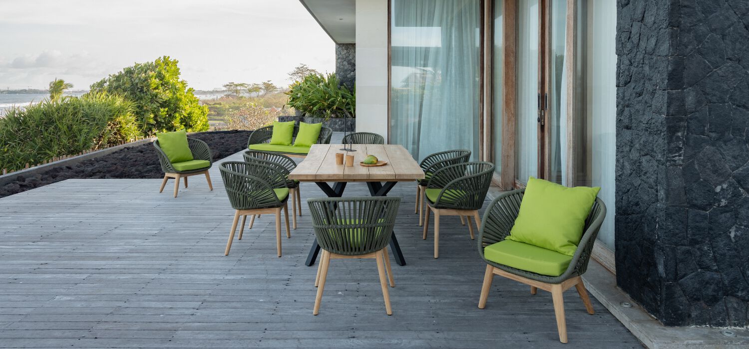 Прямоугольный садовый стол из тикового дерева cbdesign Y ARCH-00048590