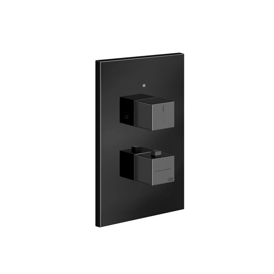 Смеситель для душа 20190 706 Gessi Rettangolo k ЧЕРНЫЙ МЕТАЛЛ PVD 20190706