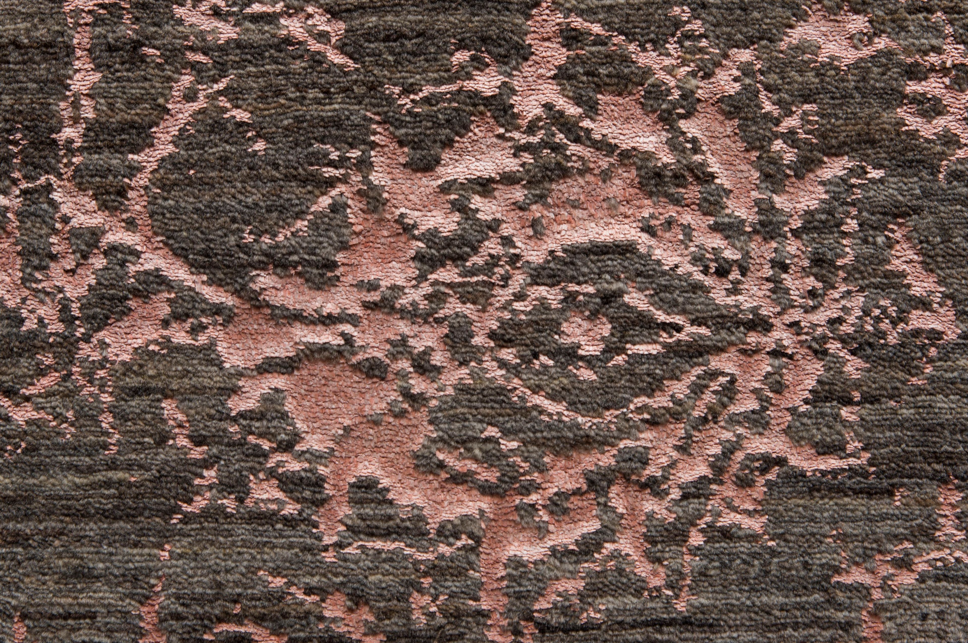 Прямоугольный ковер из шерсти и шелка Zollanvari Isfahan Classical Floral Cartouches-Designer ARCH-00039609 - Вид №3