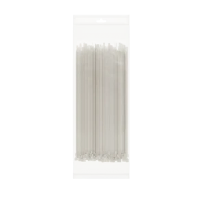 Крепежный хомут 4.8X200 мм нейлон цвет белый 100 шт.