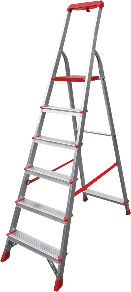 Стремянка Новая Высота Артель 6-ступенчатая с лотком для инструментов 82695056