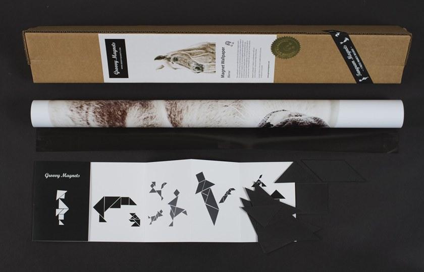 Groovy Magnets Обои с магнитным рисунком Animal sun-id-1405081 - Вид №5