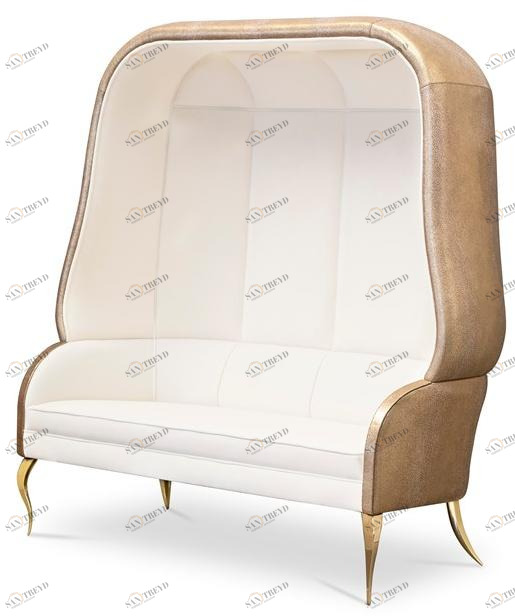 KOKET Бархатный диван с высокой спинкой Drapesse sun-id-1460812