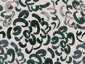 Ковер ручной работы из ткани