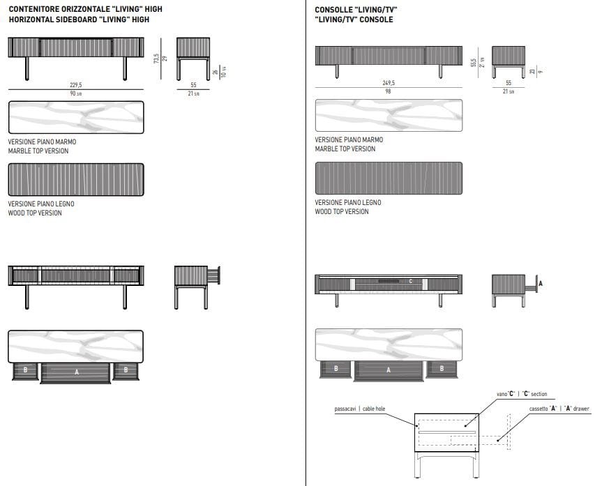 Квашня Minotti ARCH-00025741 - Вид №5