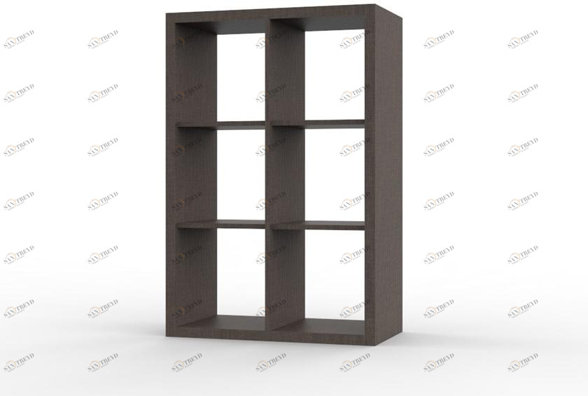 Mobilspazio Книжный шкаф двусторонний открытый Zeus sun-id-1374572