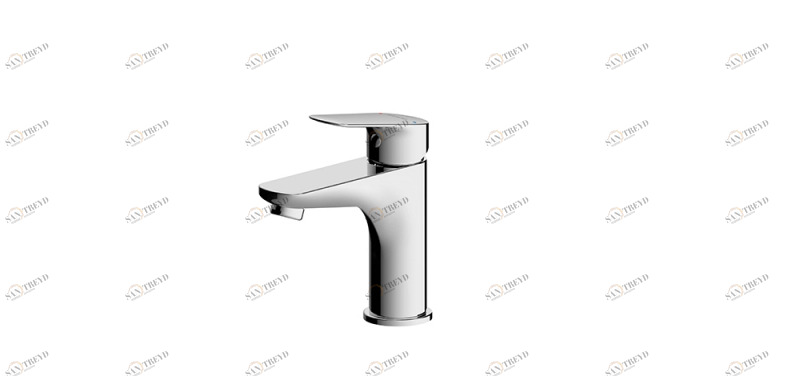 Смеситель для умывальника Rhein F1429564CP-9-ENG bravat 