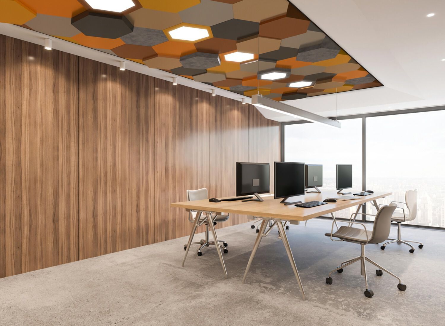 Потолочная плитка atena ENIGMA EXAGON ARCH-00094198 - Вид №3