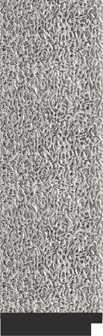 BY 4023 Зеркало с гравировкой в багетной раме - чеканка серебряная 90 mm EVOFORM Exclusive-G - Вид №3