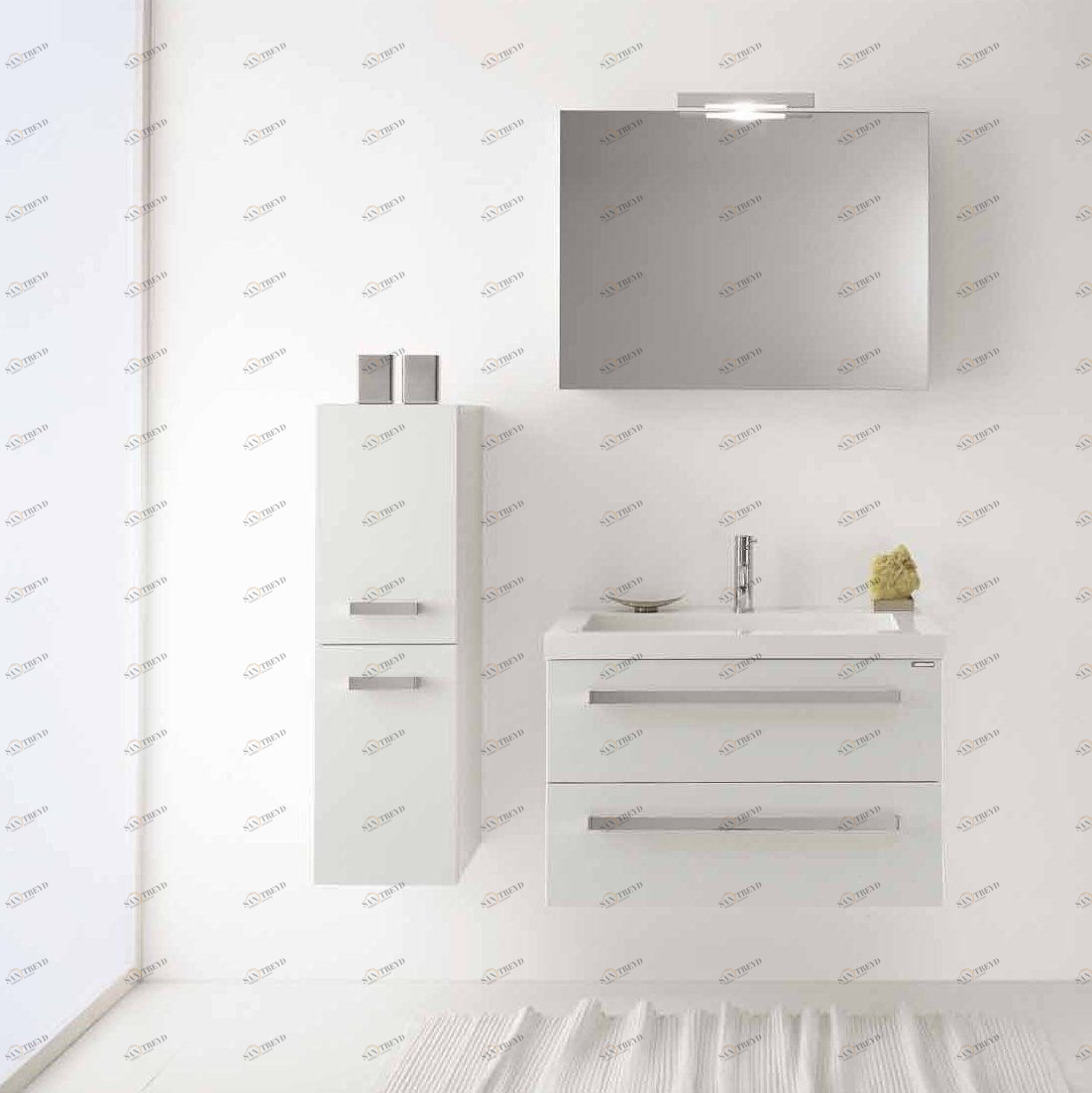 ART 3 Комплект мебели cm 30+80 Berloni Bagno 43484
