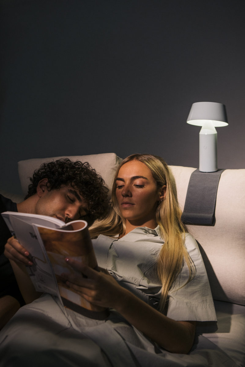 076330 Настольная лампа белая Marset Bicoca  - Вид №3