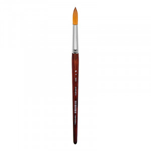 3003114 Кисть синтетика круглая короткая ручка №14 ХМ