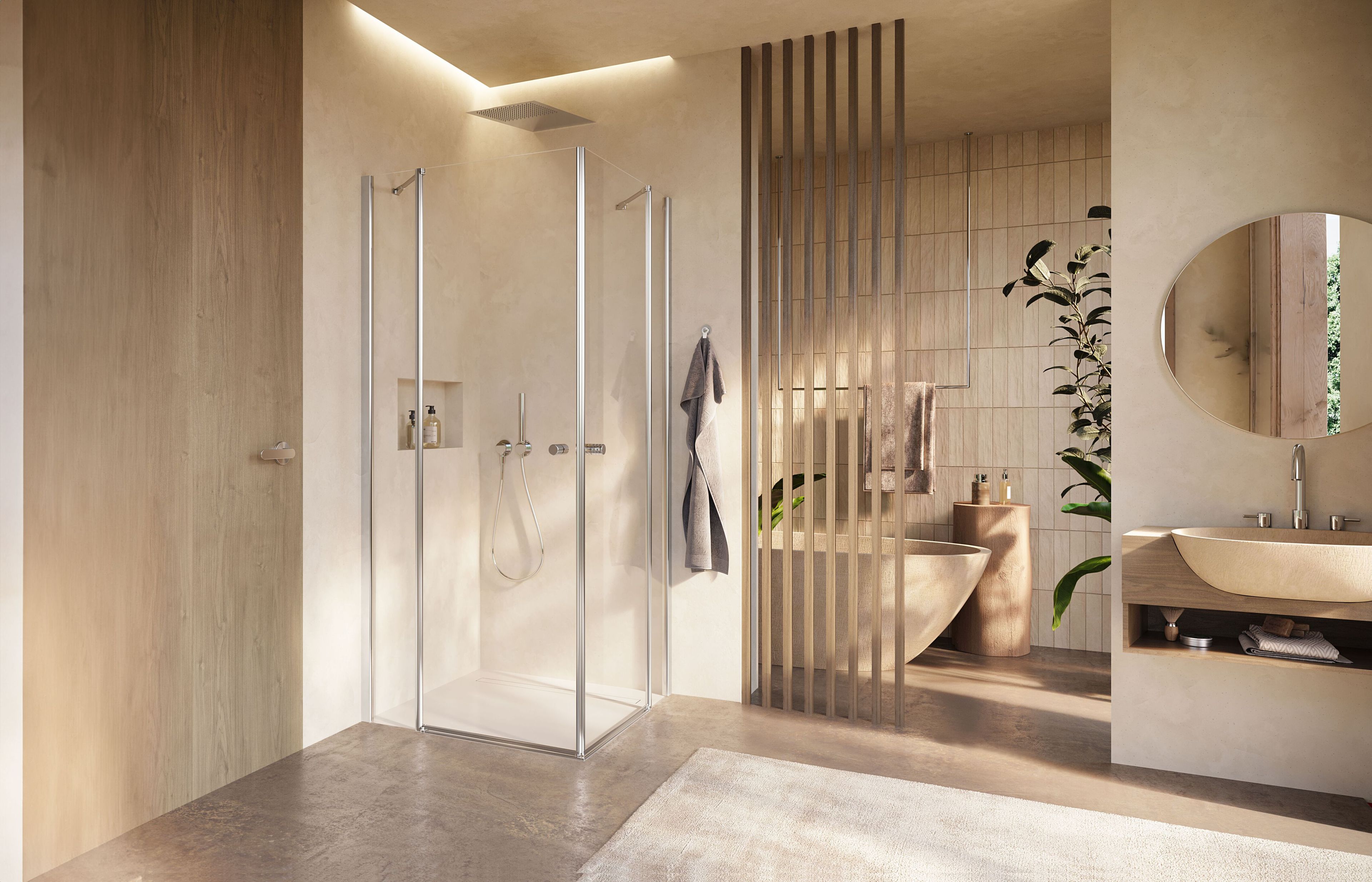 Прямоугольная хрустальная душевая кабина DUKA Multi-S 4000 NEW ARCH-00140870 - Вид №6