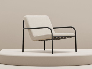 Стальной стул с порошковым покрытием с подлокотниками