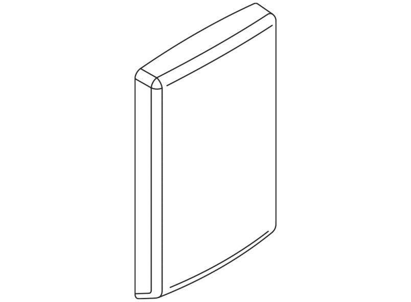 802.50.00290 Крышка монтажной пластины HEWI Stützen  - Вид №3