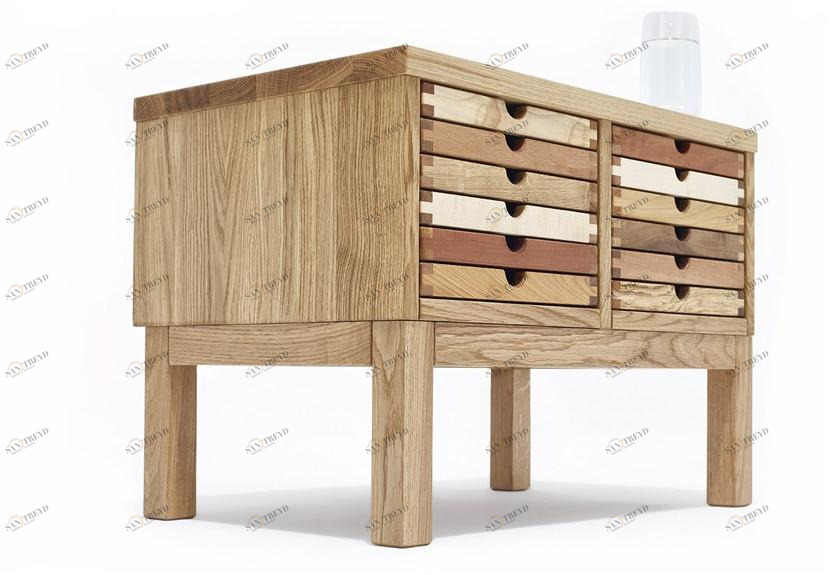 sixay furniture Деревянная тумбочка с ящиками Sixtematic sun-id-1480833
