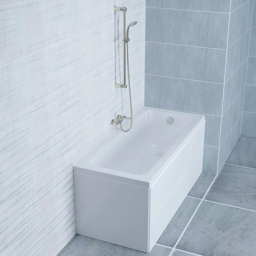 Акриловая ванна Sensea Remix 150×75 см для пристенной установки 82279911 STLM-0023937 - Вид №1