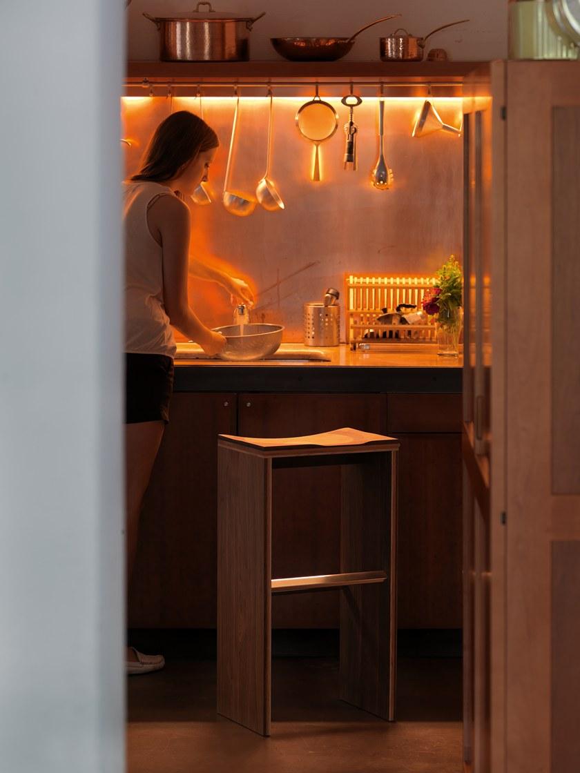 Casamania & Horm Табурет из массива дерева Ripples sun-id-1379705 - Вид №6