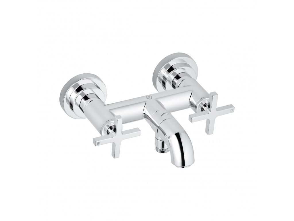 205400520 смеситель для ванны и душа Classic KLUDI NOVA FONTE хром 