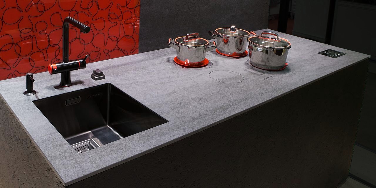 Столешницы для кухни - Антрацит диаболо LIGRON LIST299 6033 - Вид №12