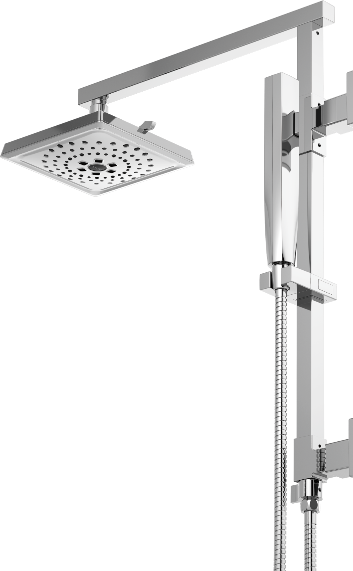 58410-BL Душевая колонна угловая 18 дюймов Delta Faucet Universal Showering Матовый черный  - Вид №12