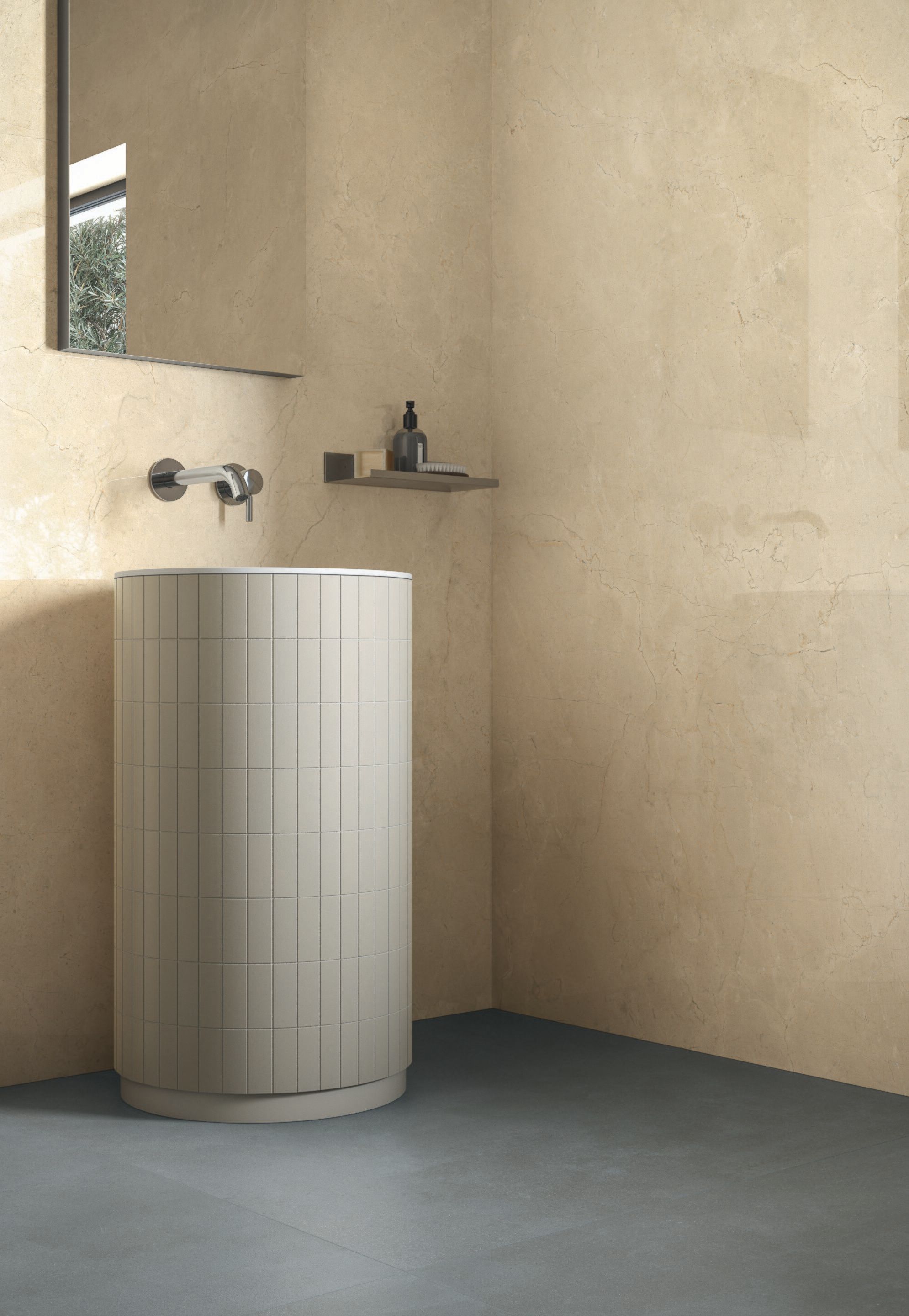 Пол / облицовка керамогранита с эффектом камня Italgraniti Calcis ARCH-00068879 - Вид №1