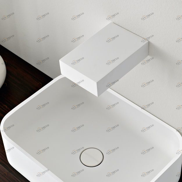 Toscoquattro Смеситель-полка для раковины Rubinetteria LivingTec 08RB3SA