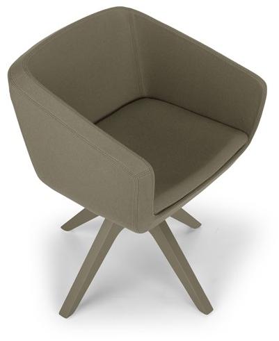 True Design Кресло поворотное с подлокотниками Arca Aa 5099 - Вид №9