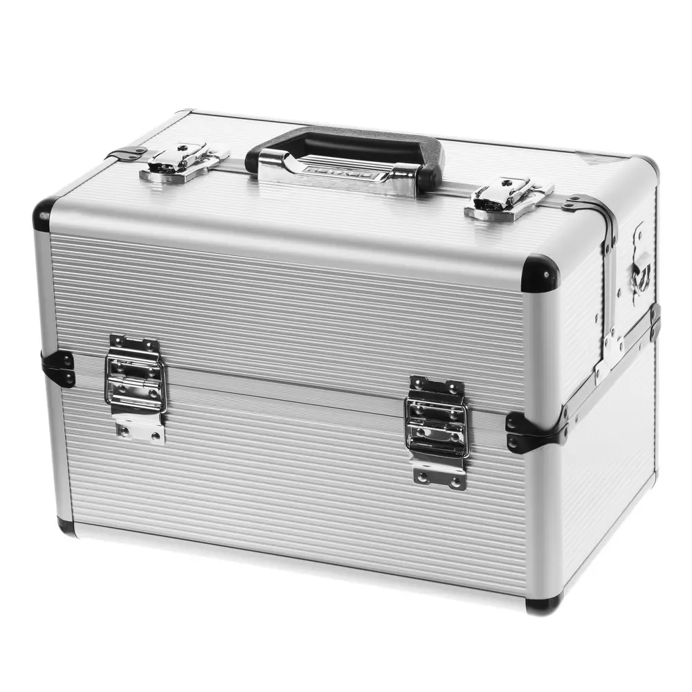 Ящик-органайзер Dexter LD-FS003 365x225x250 мм, алюминий/двп, цвет серебро STLM-2072797