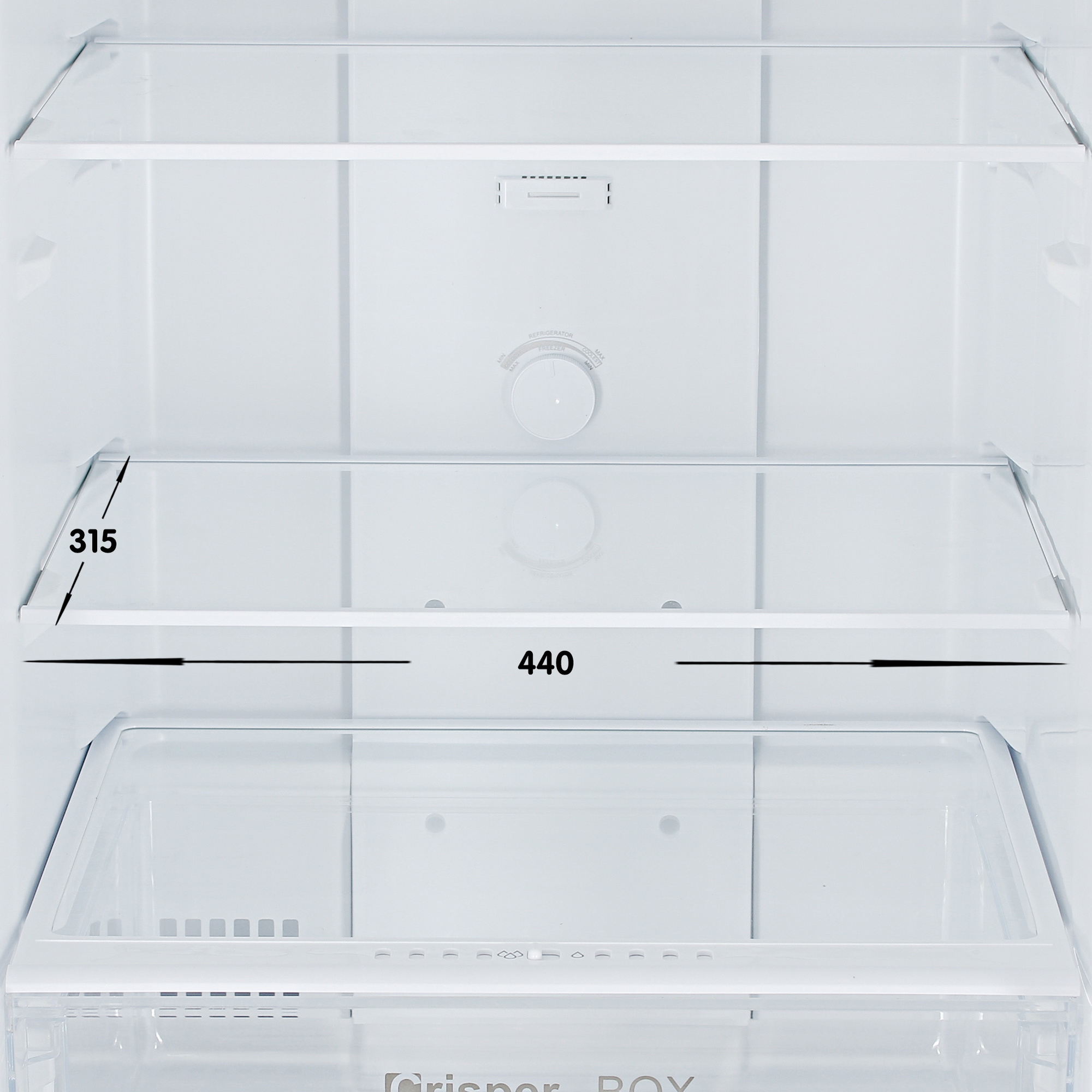 5401294 Холодильник с морозильником   DEXP B4-24AMG белый STDN-0074098 - Вид №8