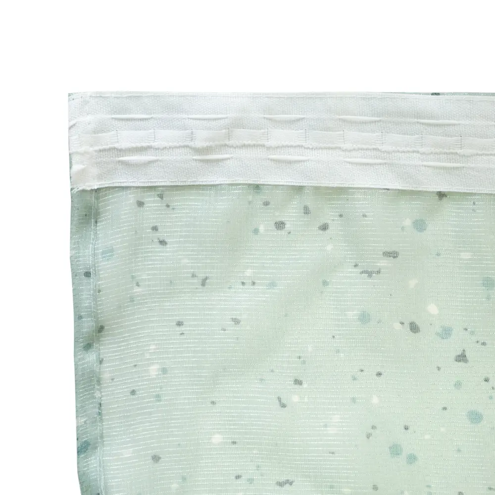 Тюль на ленте Камни 250x260 см цвет голубой WITERRA STLM-2186930 - Вид №2