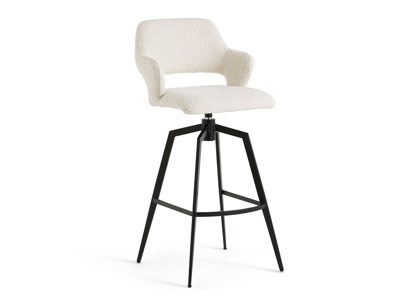 Тканевый поворотный стул с подлокотниками AMPM Asyar ARCH-00145160